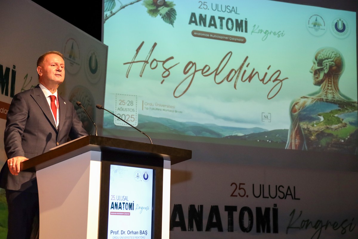 25’inci Ulusal Anatomi Kongresi Üniversitemiz Ev Sahipliğinde Gerçekleştirildi