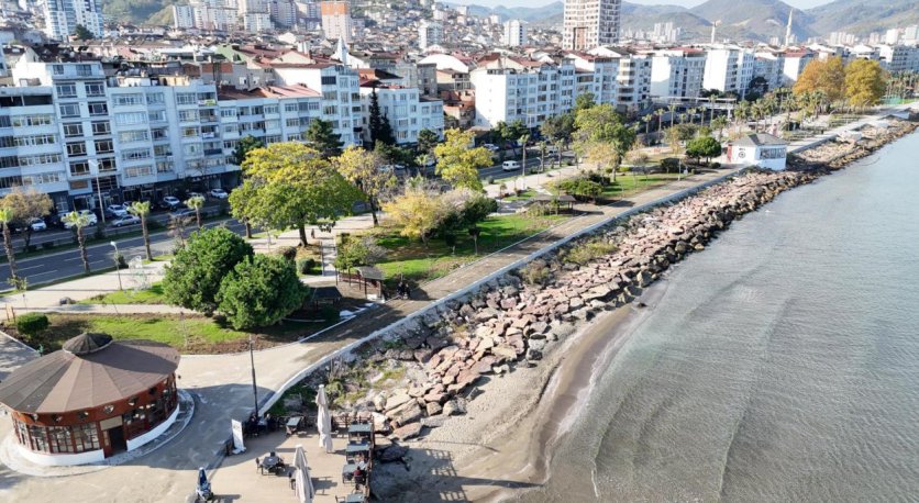 FATSA ATATÜRK PARKINDA ÇALIŞMALAR TAM GAZ