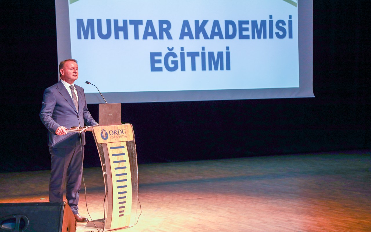 Muhtarlar Akademisi Eğitimi Üniversitemizde Başladı
