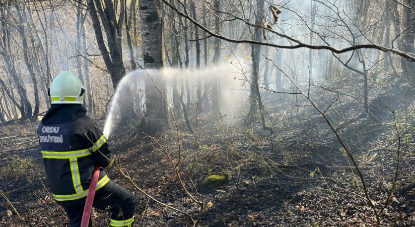 ORDUDA SON BİR HAFTADA 40 YANGIN