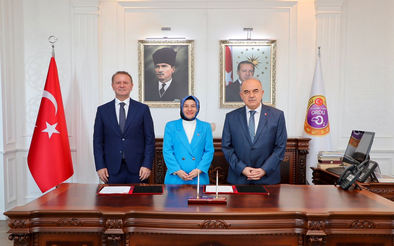 Üniversitemiz ve Ordu Valiliği Muhtar Eğitim Programı Protokolü İmzalandı