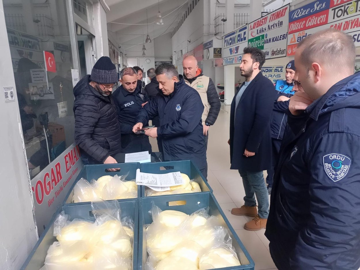 YARIM TON YAĞA EL KONULDU