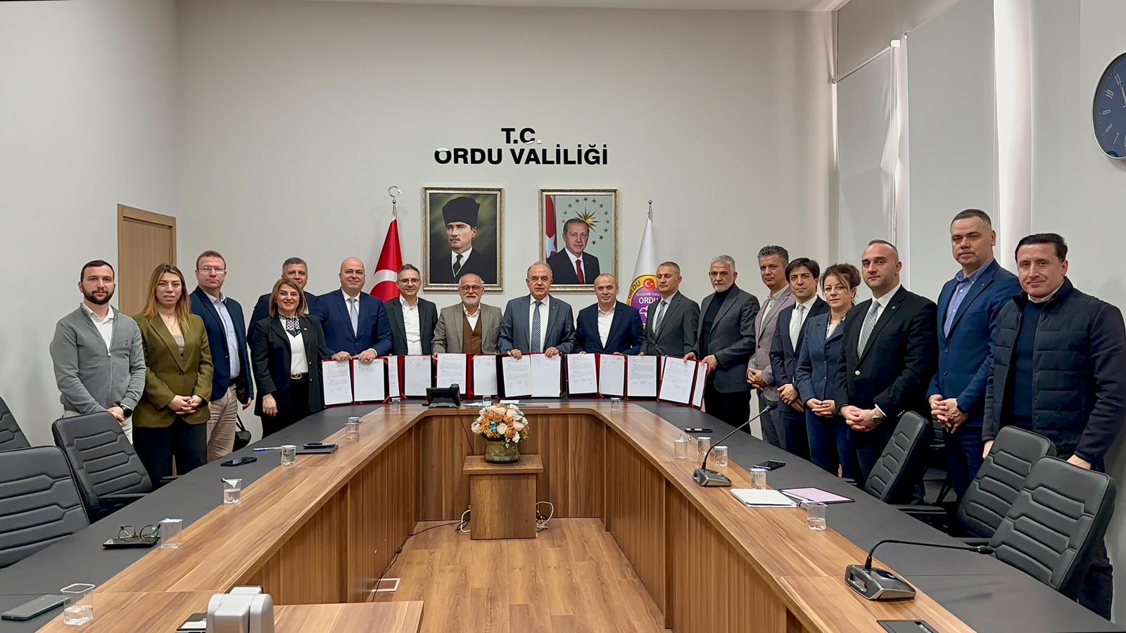 Fındığın Katma Değerinin Artırılması İçin İş Birliği Protokolü İmzalandı