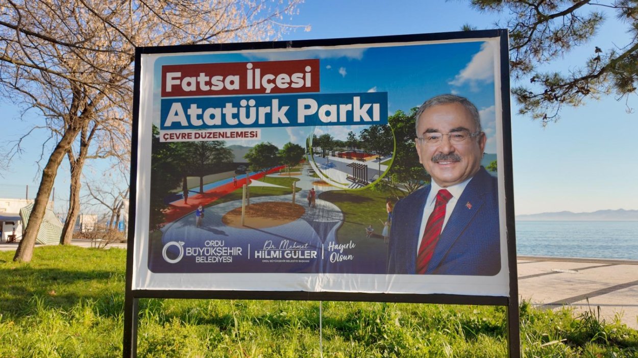 FATSA ATATÜRK PARKI AÇILIŞ İÇİN GÜN SAYIYOR