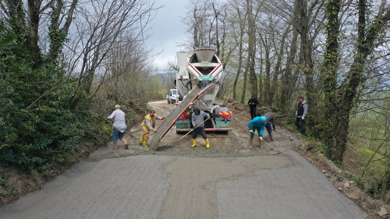 BÜYÜKŞEHİRDEN KIRSALA ULAŞIM YATIRIMI