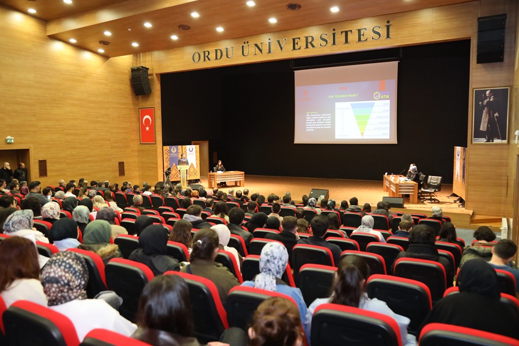 Ordu Üniversitesinde Uluslararası Sıfır Atık Günü Kapsamında Panel Düzenlendi