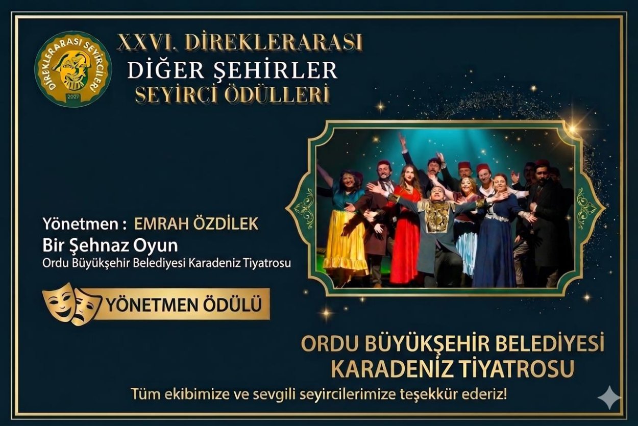 OBBKT’YE DİREKLERARASI’NDAN İKİ BÜYÜK ÖDÜL