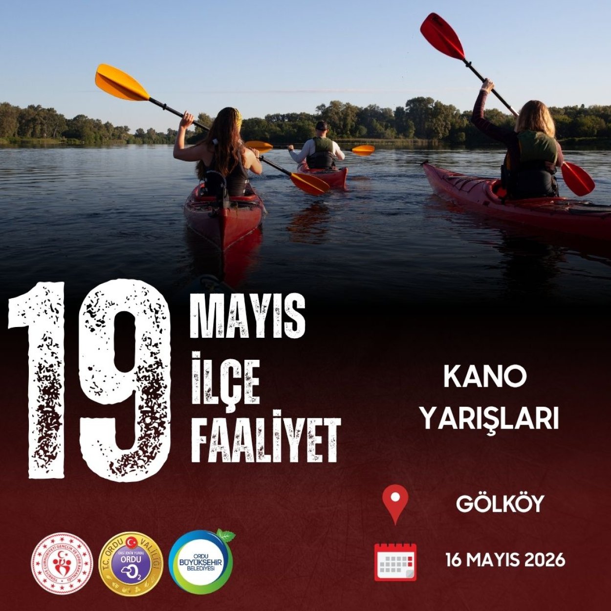 ORDU’DA 19 MAYIS COŞKUSU 19 İLÇEDE YAŞANACAK
