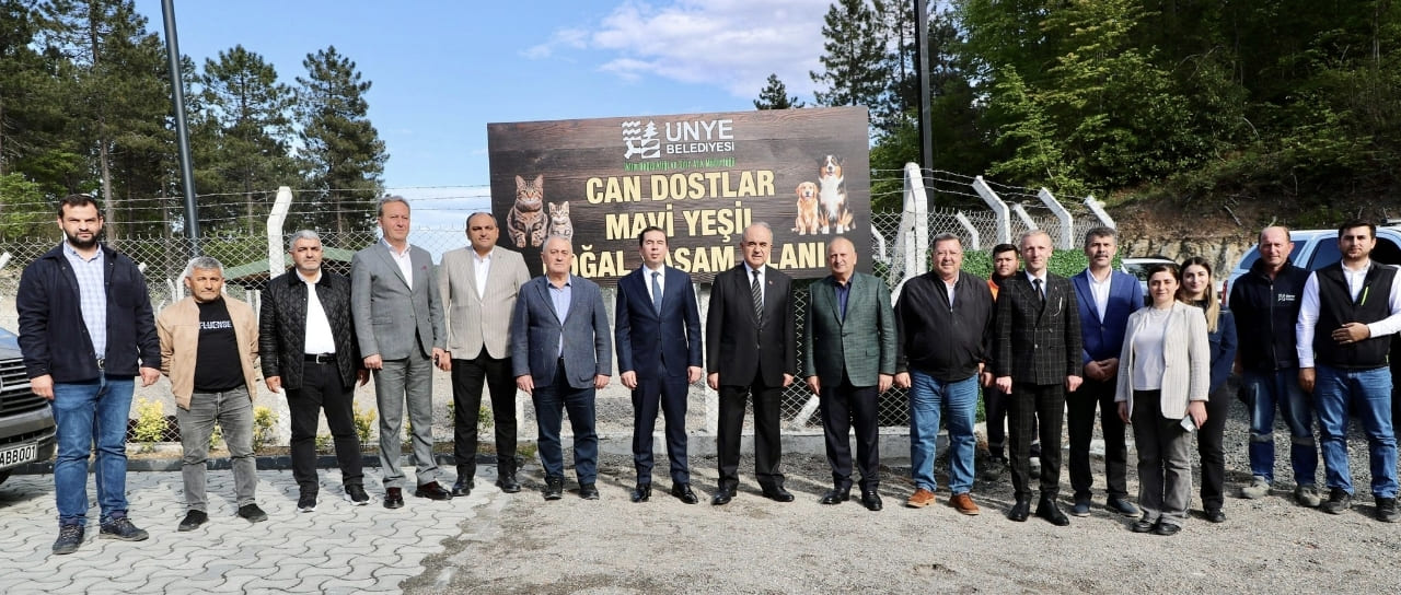 Vali Erol, Ünye Sahipsiz Sokak Hayvanları Barınağı ve Rehabilitasyon Merkezini İnceledi