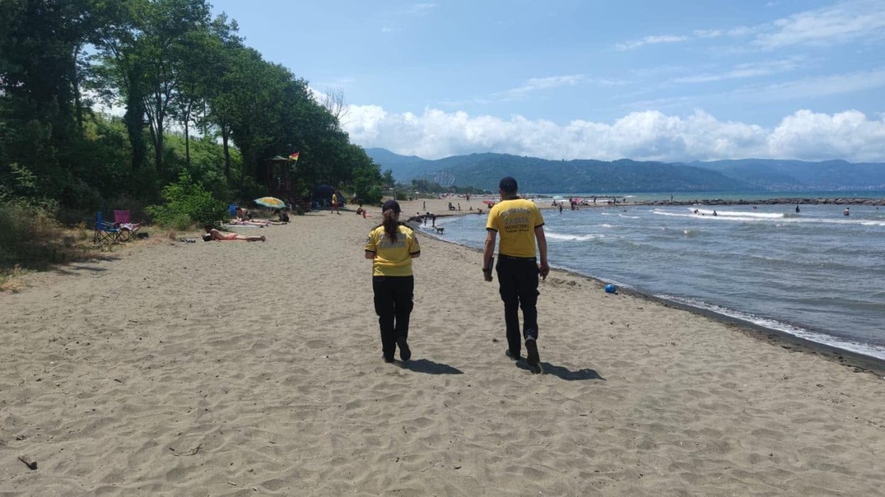 ORDU'DA SAHİLLERDE SIKI DENETİM
