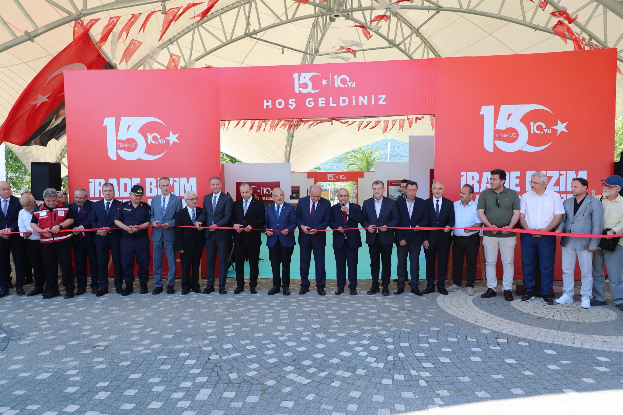 15 Temmuz Milli Birlik Günü Dijital Gösterim Merkezi Açıldı