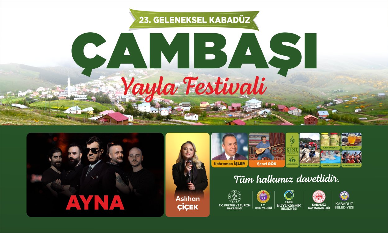 ÇAMBAŞI’NDA FESTİVAL VAR