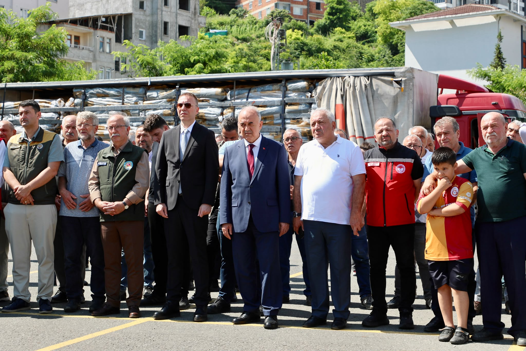 TULIP Projesi Kapsamında Fındık Üreticilerine Hasat Filesi Dağıtıldı