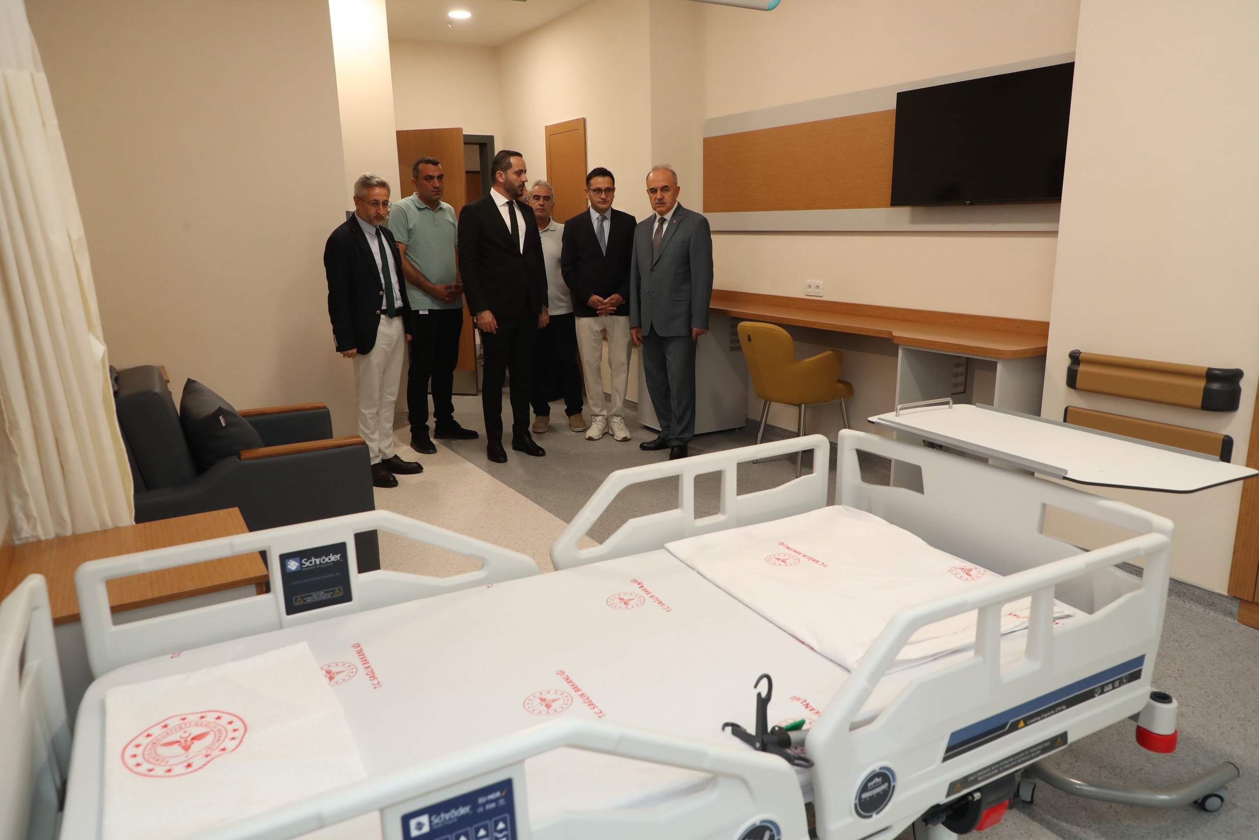 Vali Erol, Ordu Şehir Hastanesinde İncelemede Bulundu