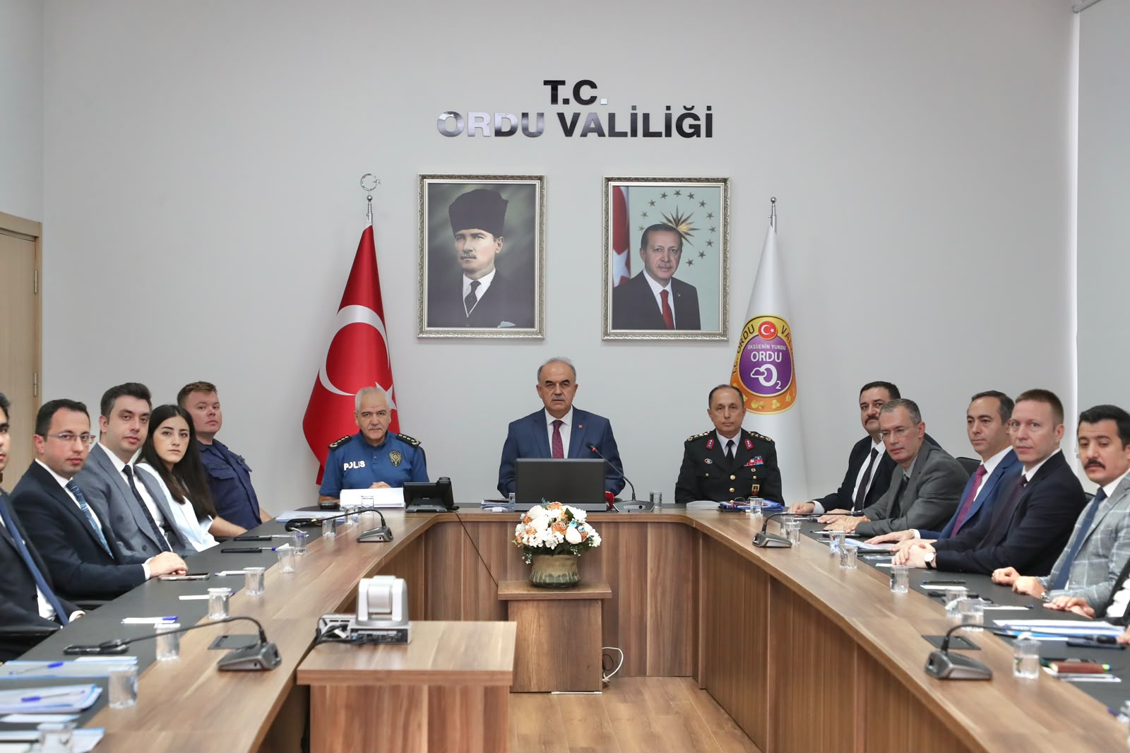 Vali Erol, Ordu’nun Güvenlik, Asayiş ve Trafik Durumu Hakkında Bilgiler Verdi