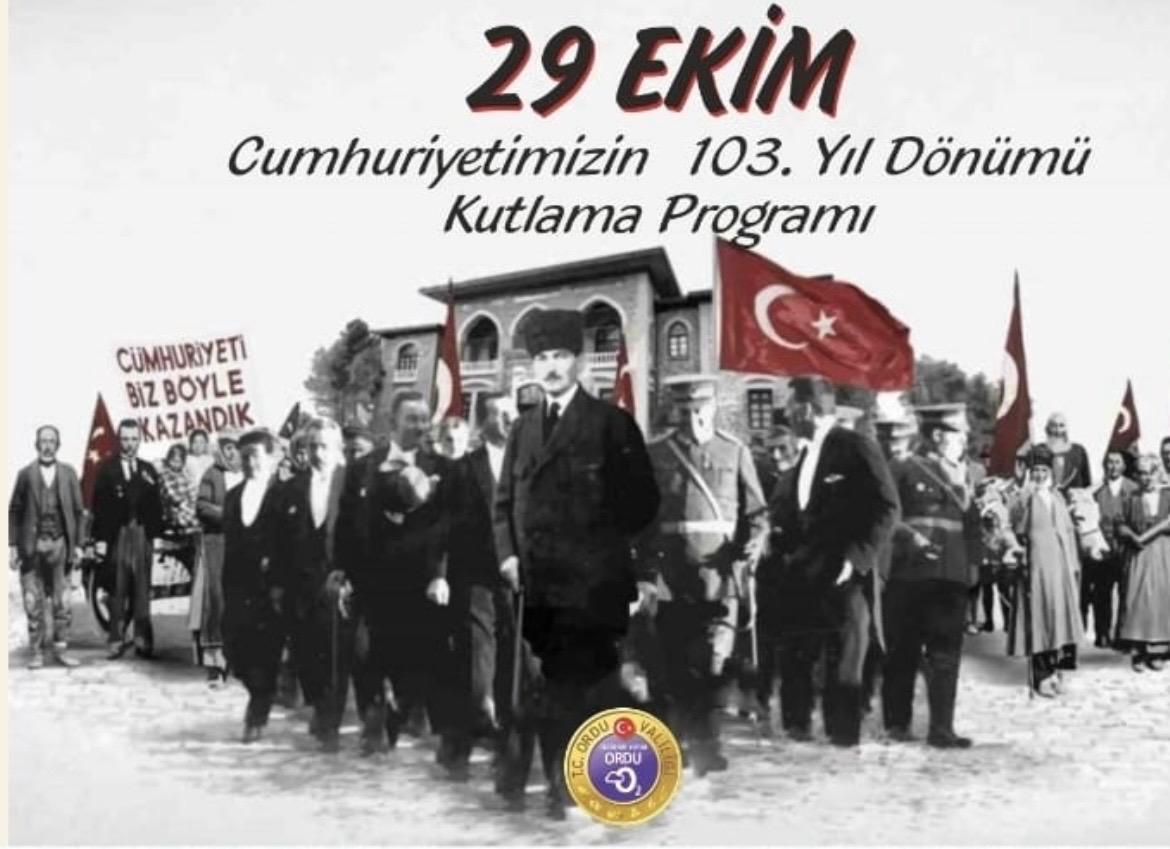 Cumhuriyet Bayramı Kutlama Programı Belli Oldu