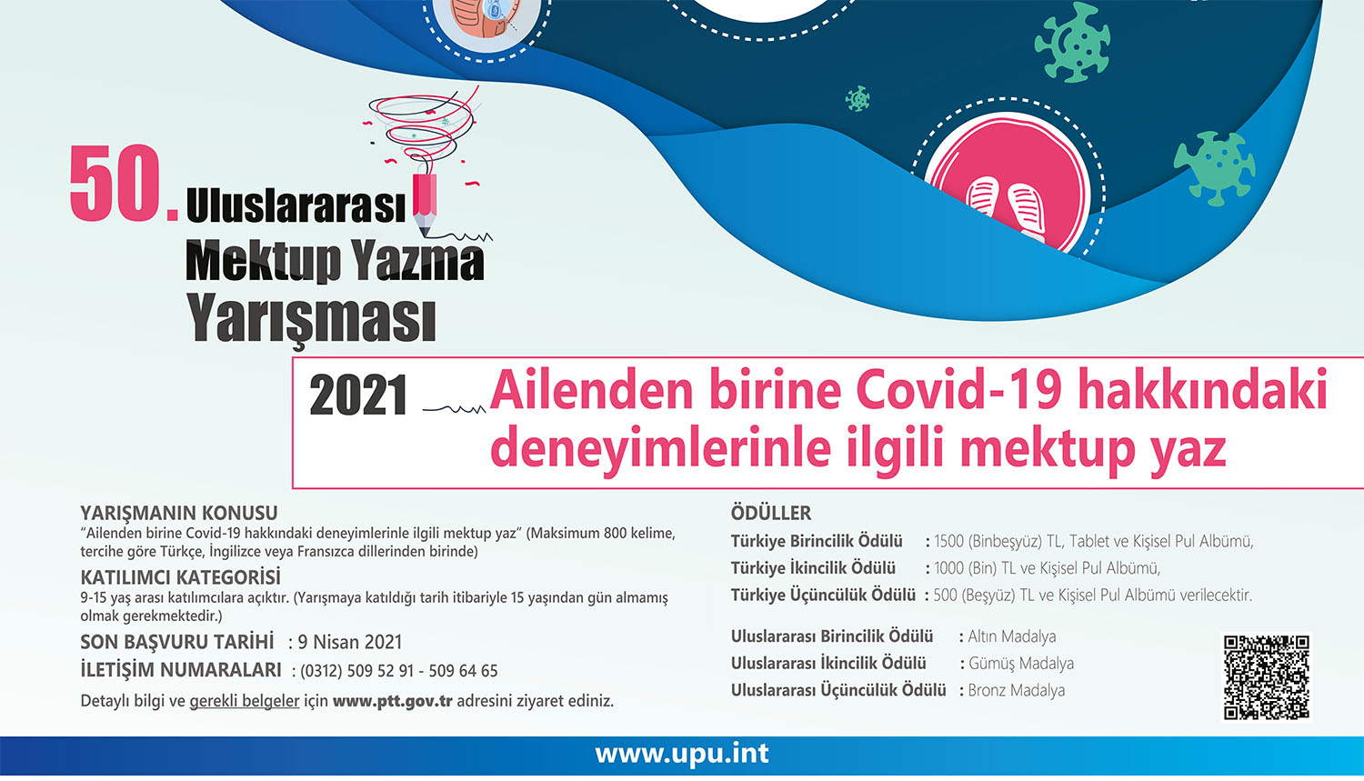 AİLEDEN BİRİNE KOVİD-19 KONULU MEKTUP YAZ