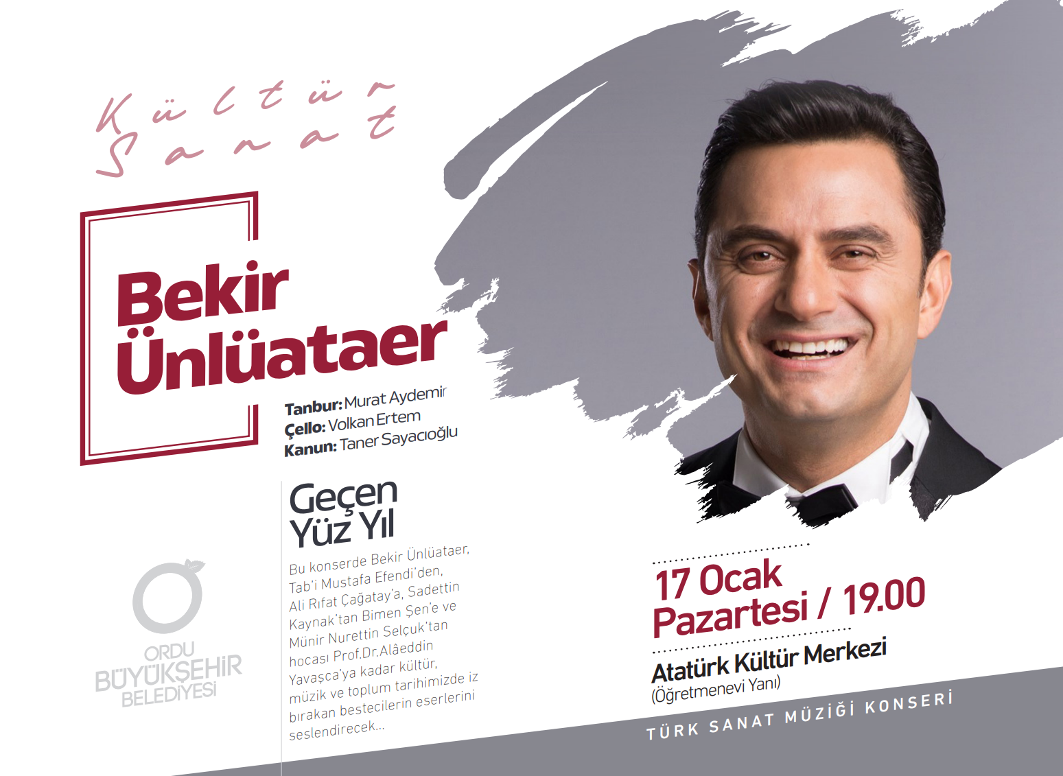 Geçen Yüzyıl - Bekir Ünlüataer - Konser