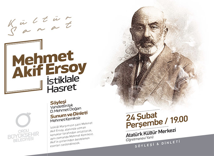 Mehmet Akif Ersoy - İstiklale Hasret - Söyleşi