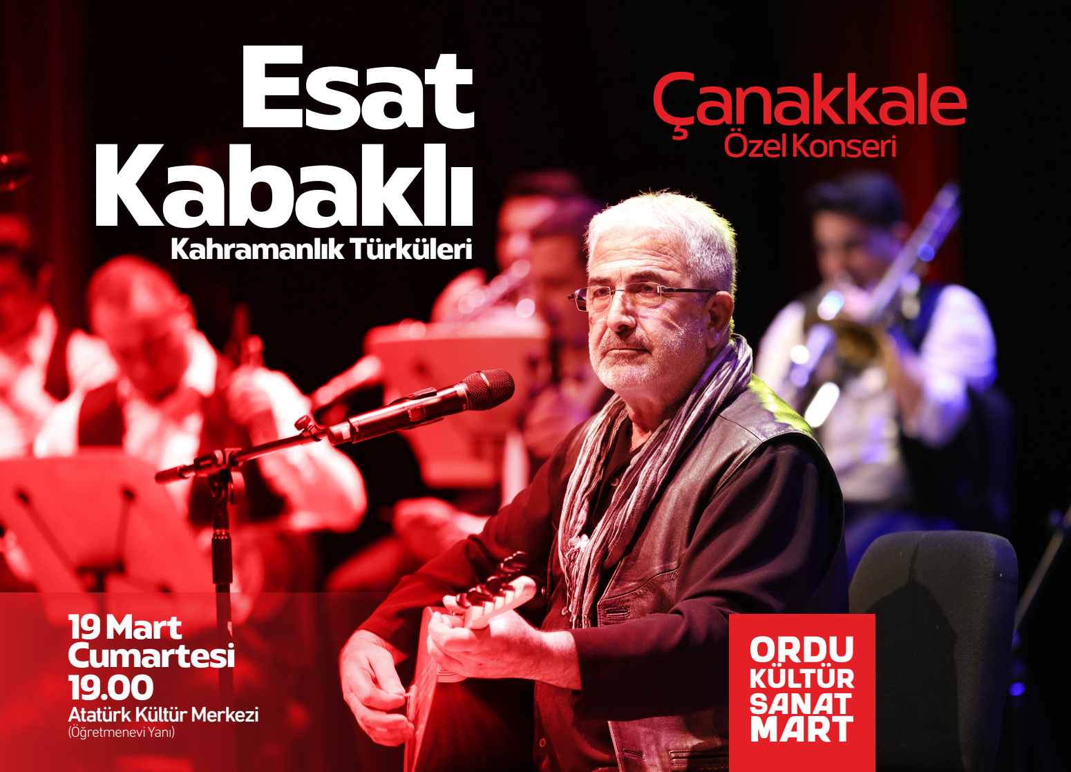 Esat Kabaklı - Çanakkale Özel Konseri
