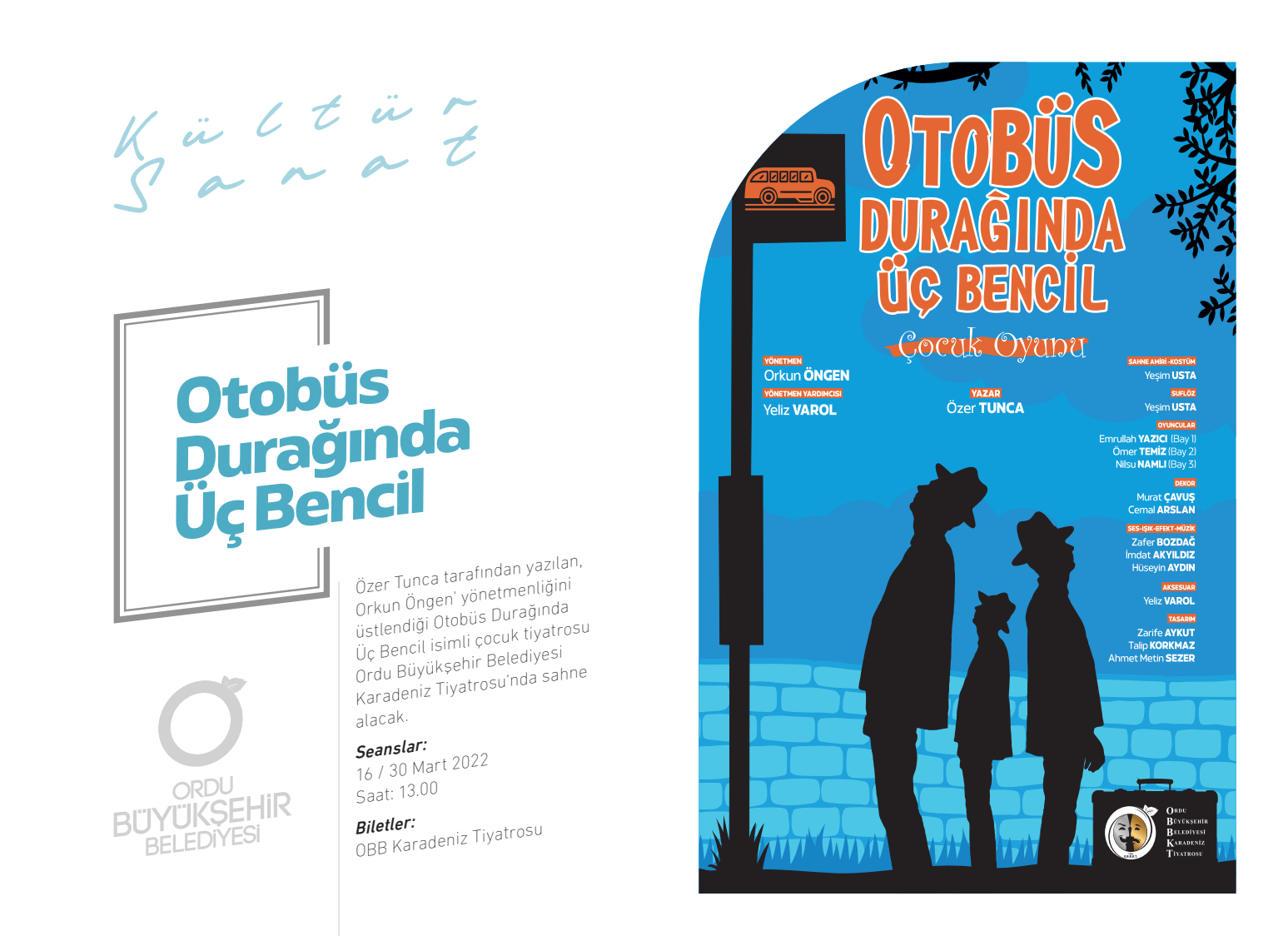 Otobüs Durağında Üç Bencil