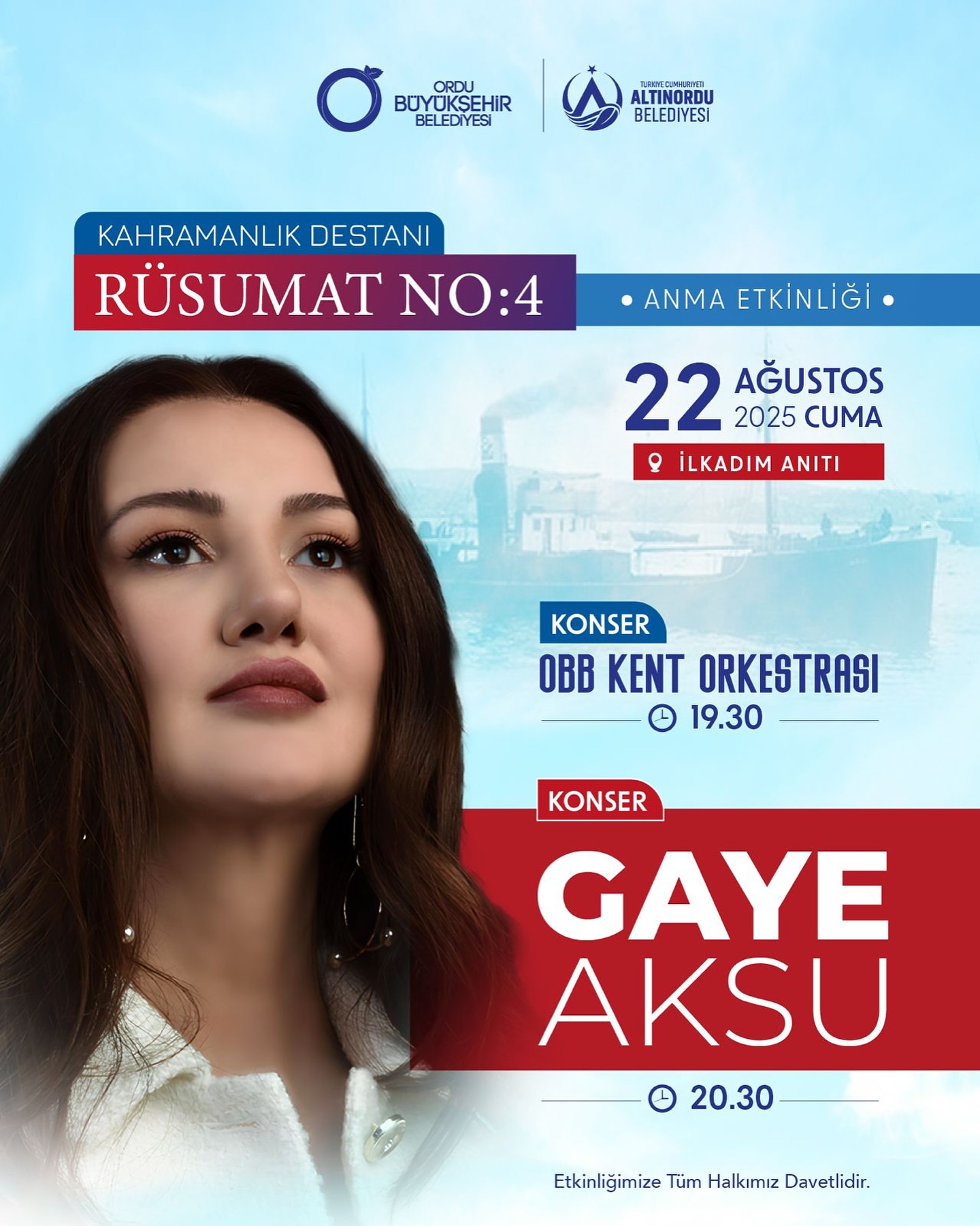 OBB KENT ORKESTRASI & GAYE AKSU KONSERİ